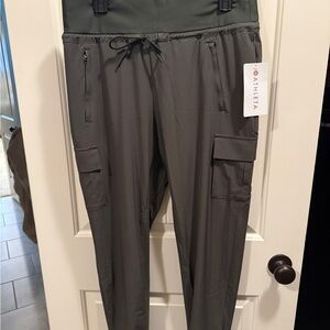 Athleta Gray Track Pants